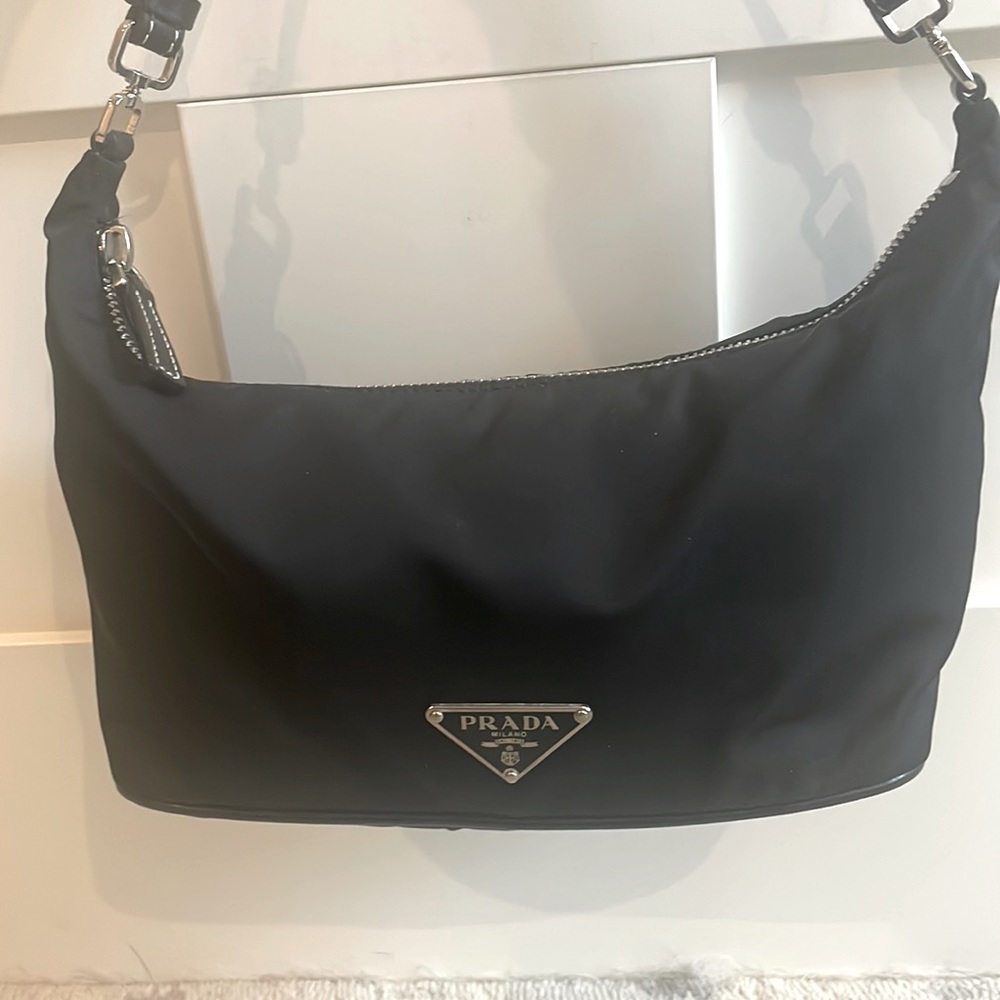 Prada Tessuto Nylon Shoulder Bag